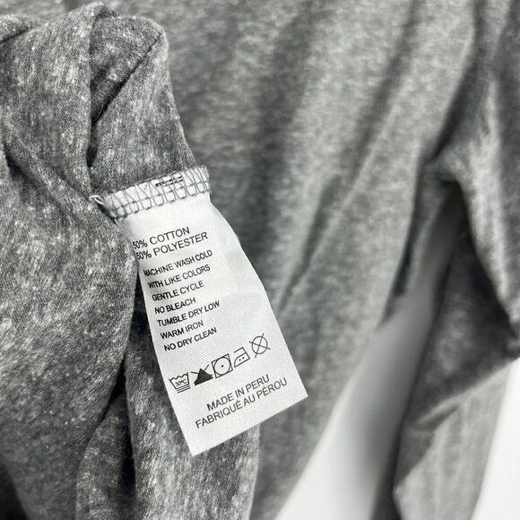 Untuckit Alvento Shirt Size Small Mens Gray Pullover Long Sleeve Casual Tee - Picture 7 of 8